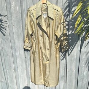 Gold Trench Coat
